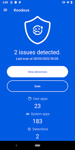 Koodous Antivirus - Image screenshot of android app