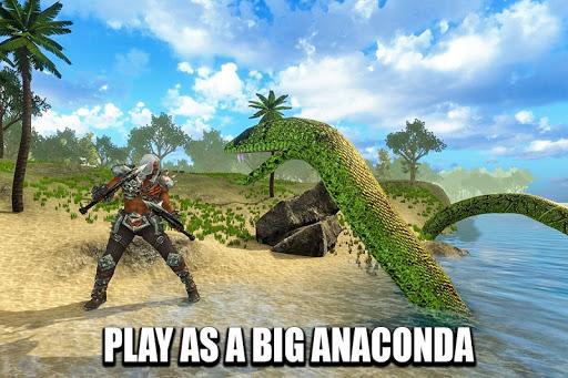 Wild Anaconda Snake Attack 3D - Gameplay image of android game
