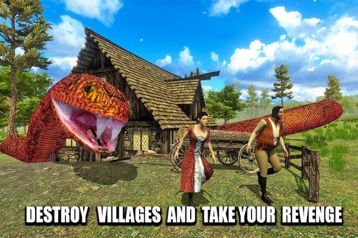 Wild Anaconda Snake Attack 3D - Gameplay image of android game