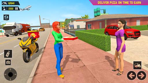 Pizza Delivery: Girl Food Game - عکس بازی موبایلی اندروید