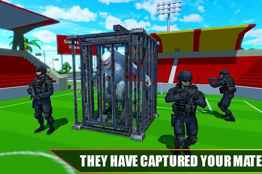 Bigfoot Monster City Rampage: Gorilla Hunter - Image screenshot of android app