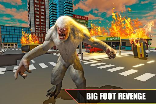 Bigfoot Monster City Rampage: Gorilla Hunter - عکس برنامه موبایلی اندروید