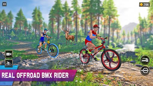 BMX Stunt Rider: Cycle Game - Gameplay image of android game