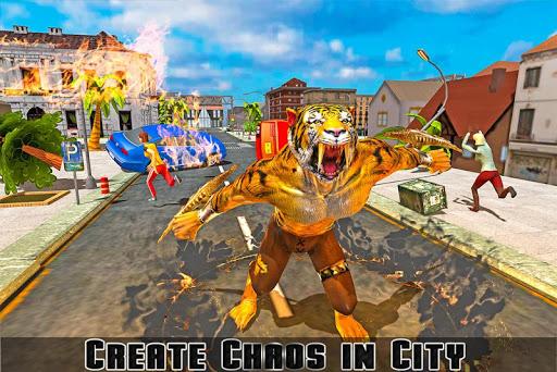 Super Tiger Hero: Terra Street Crime Fighter - Gameplay image of android game