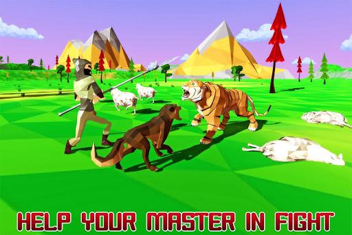 Shepherd Dog Simulator Fantasy Jungle - Gameplay image of android game