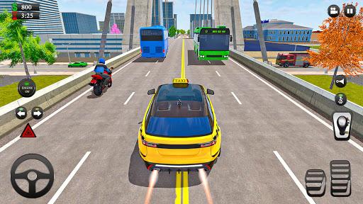 Modern Taxi Driver Car Games - Gameplay image of android game