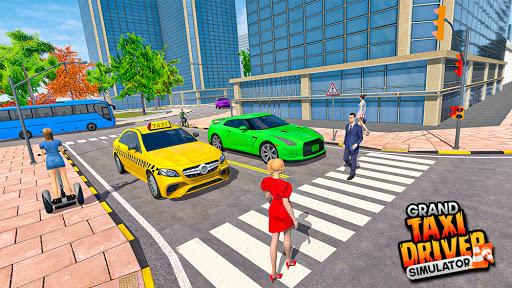 Modern Taxi Driver Car Games - Gameplay image of android game