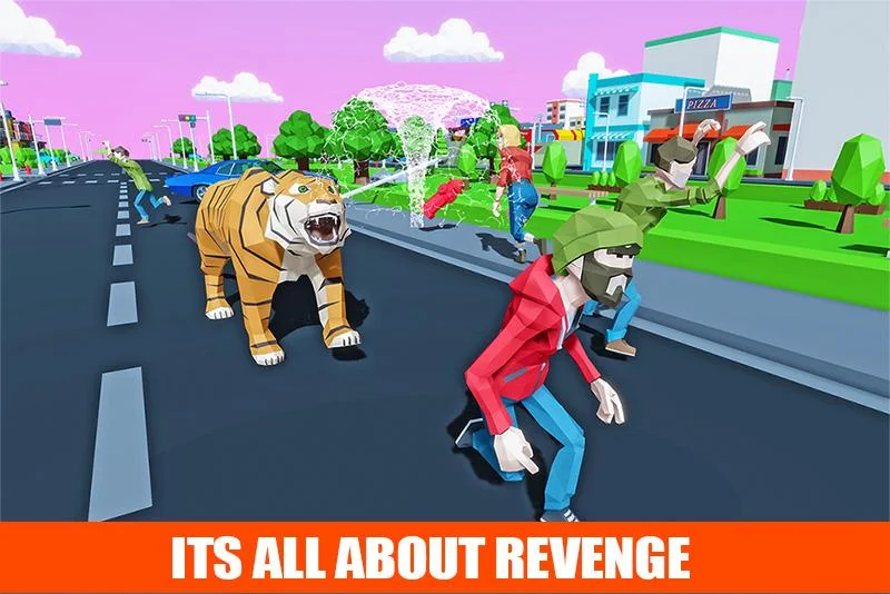 Tiger Simulator City Revenge - عکس بازی موبایلی اندروید
