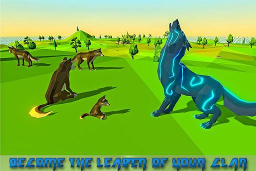 Wolf Simulator Fantasy Jungle - عکس برنامه موبایلی اندروید