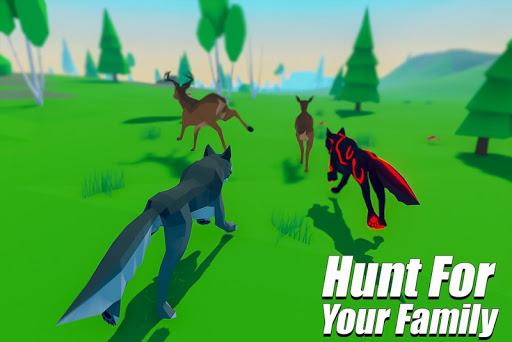 Wolf Simulator Fantasy Jungle - عکس برنامه موبایلی اندروید