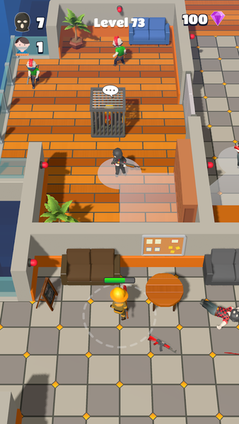 Rescue Mission: Sneaky Police - Gameplay image of android game