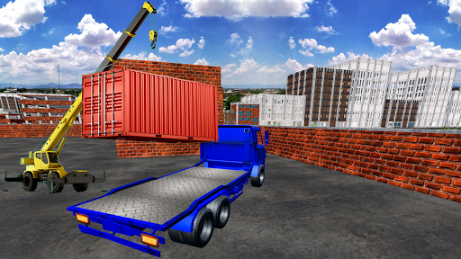 City Cargo Truck Driver Transport Simulator - Gameplay image of android game