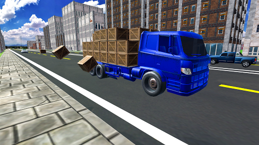 City Cargo Truck Driver Transport Simulator - عکس بازی موبایلی اندروید