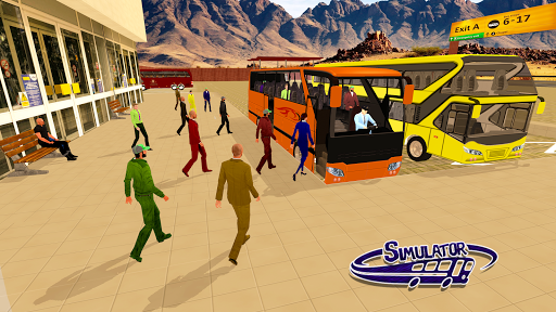 Coach Bus Simulator Driving 3 - Gameplay image of android game