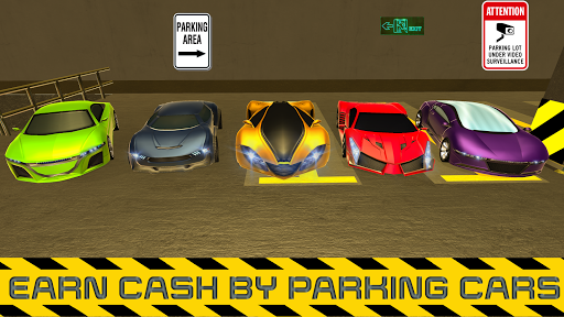 Multi-Level Car Parking Simulator Driving School - Gameplay image of android game