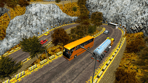 Bus Simulator Bus Driving Games 2020: New Bus Game - Gameplay image of android game