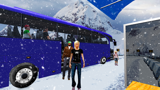 Bus Simulator Bus Driving Games 2020: New Bus Game - Gameplay image of android game