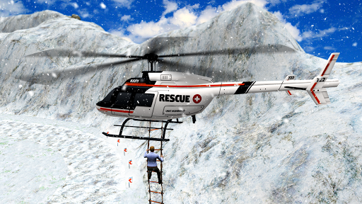 US Army Helicopter Flight Simulator Rescue Mission - Gameplay image of android game