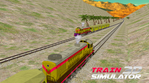 Train Simulator Game: 3D Simulation Train Driving - Gameplay image of android game