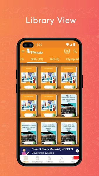 UPSC NDA Exam Preparation - Image screenshot of android app