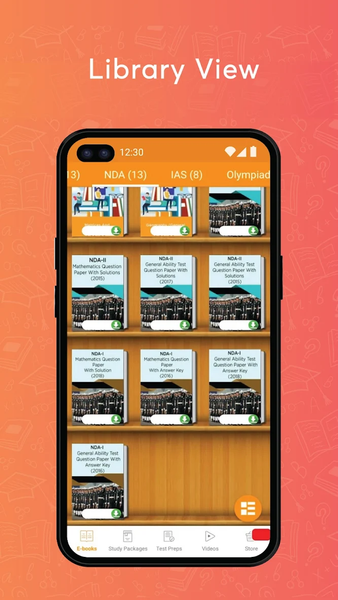 UPSC NDA Exam Preparation - Image screenshot of android app