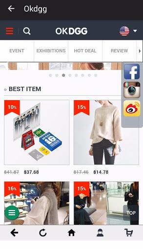 Online Shopping Korea - Image screenshot of android app