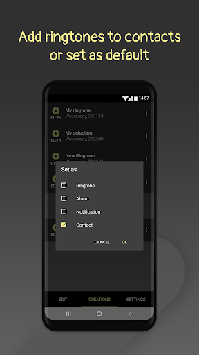 Call Ringtone Maker - Image screenshot of android app