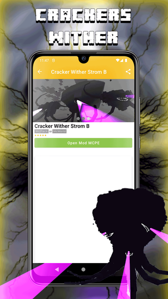 Crackers Wither Storm Mod MCPE - عکس برنامه موبایلی اندروید