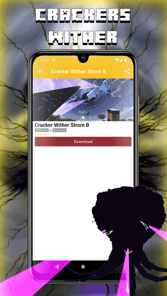 Crackers Wither Storm Mod MCPE - عکس برنامه موبایلی اندروید