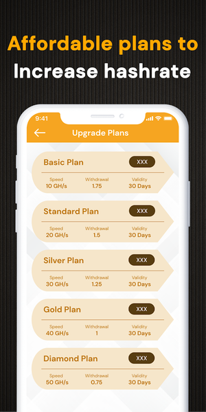 Ethereum Mining - ETH Miner - Image screenshot of android app