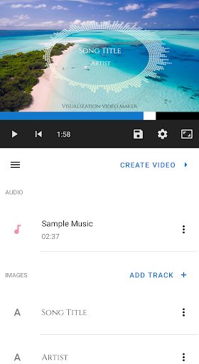 Visualization Video Maker - Image screenshot of android app