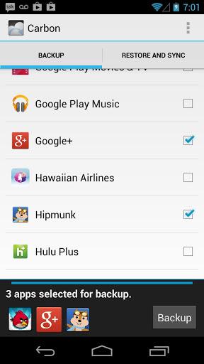Helium - App Sync and Backup - عکس برنامه موبایلی اندروید