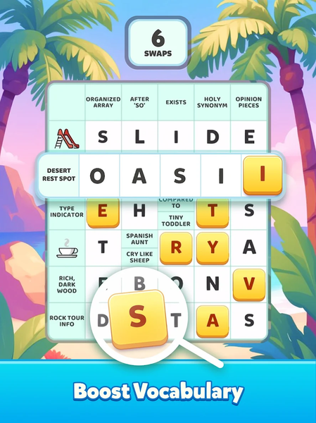 Crossword Swap - عکس بازی موبایلی اندروید