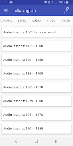 Ello English Study - Learning - Image screenshot of android app