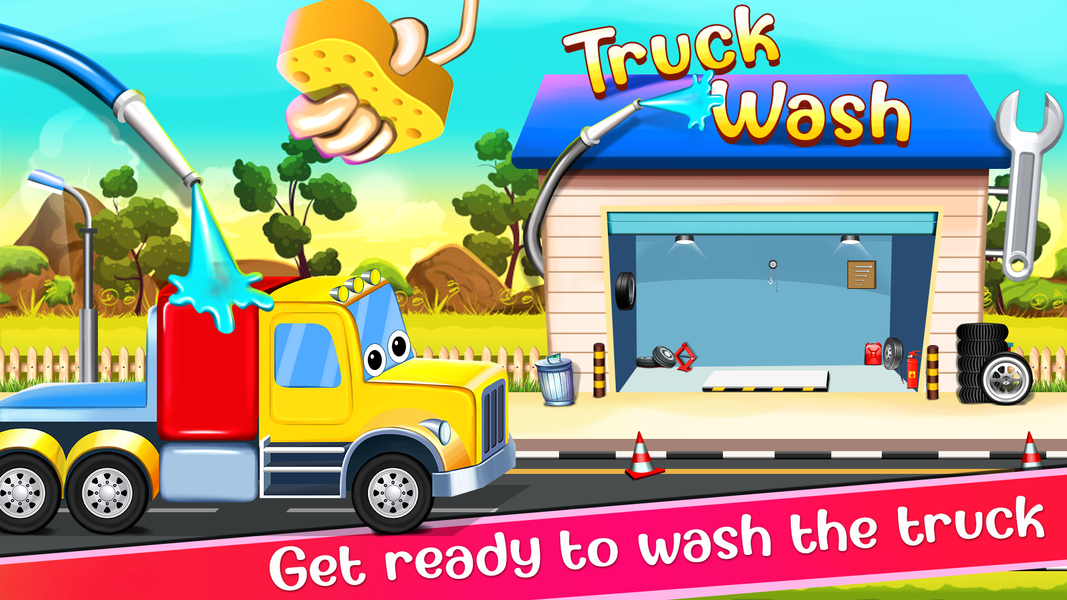 Truck Wash, Clean, Paint Game - عکس بازی موبایلی اندروید