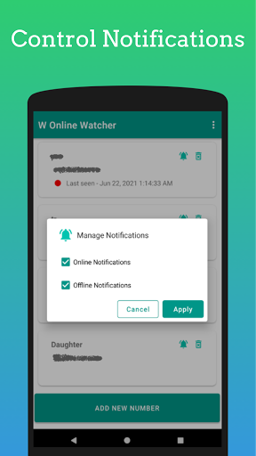 Family track - Online & Last Seen Watcher - Image screenshot of android app