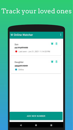 Family track - Online & Last Seen Watcher - Image screenshot of android app
