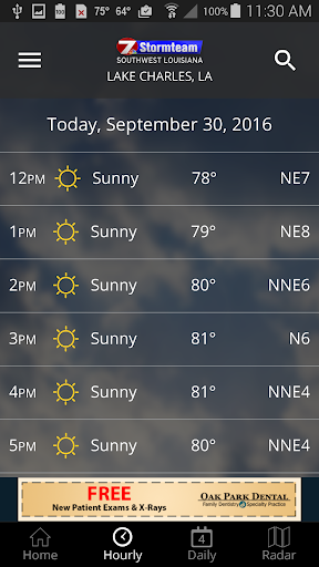 KPLC ۷ First Alert Weather - عکس برنامه موبایلی اندروید