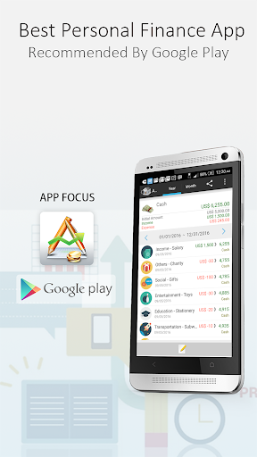 AndroMoney ( Expense Track ) - Image screenshot of android app