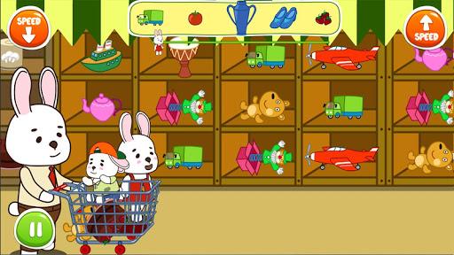 Anime Bunny: Kids supermarket - عکس بازی موبایلی اندروید