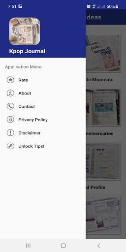 Kpop Bullet Journal Ideas - Image screenshot of android app