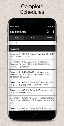 Exo Songs Lyrics & Wallpapers - عکس برنامه موبایلی اندروید