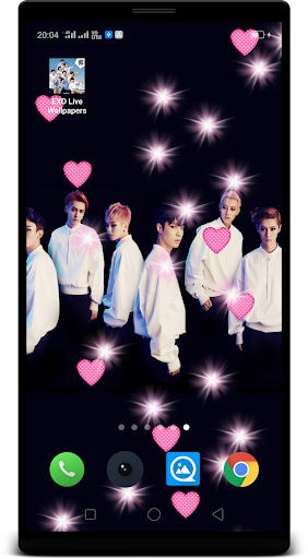 EXO Live Wallpaper - عکس برنامه موبایلی اندروید