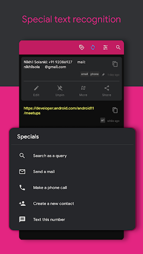XClipper - Clipboard manager - Image screenshot of android app