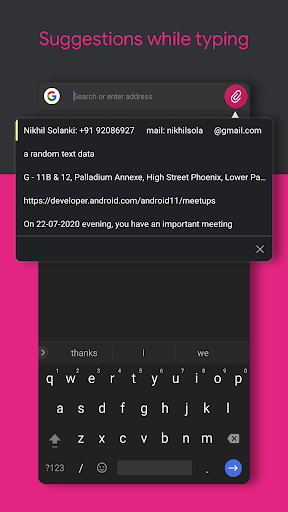 XClipper - Clipboard manager - Image screenshot of android app