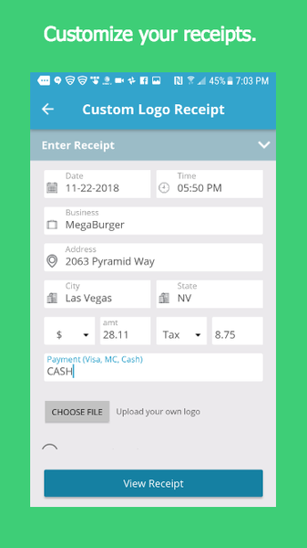 ExpressExpense - عکس برنامه موبایلی اندروید