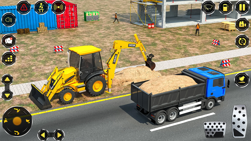 Real JCB Construction Games 3D - عکس بازی موبایلی اندروید