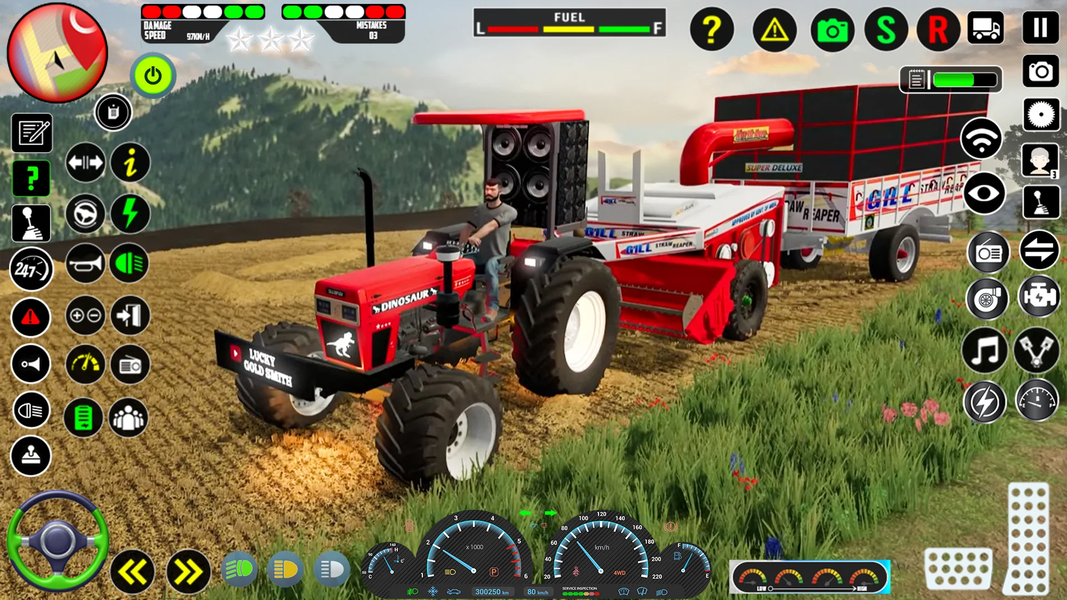 Farming Games Tractor Driving - Gameplay image of android game