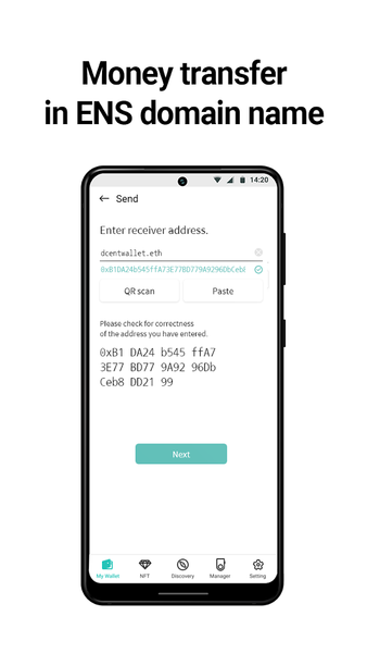 D’CENT Wallet - Secure Crypto - Image screenshot of android app