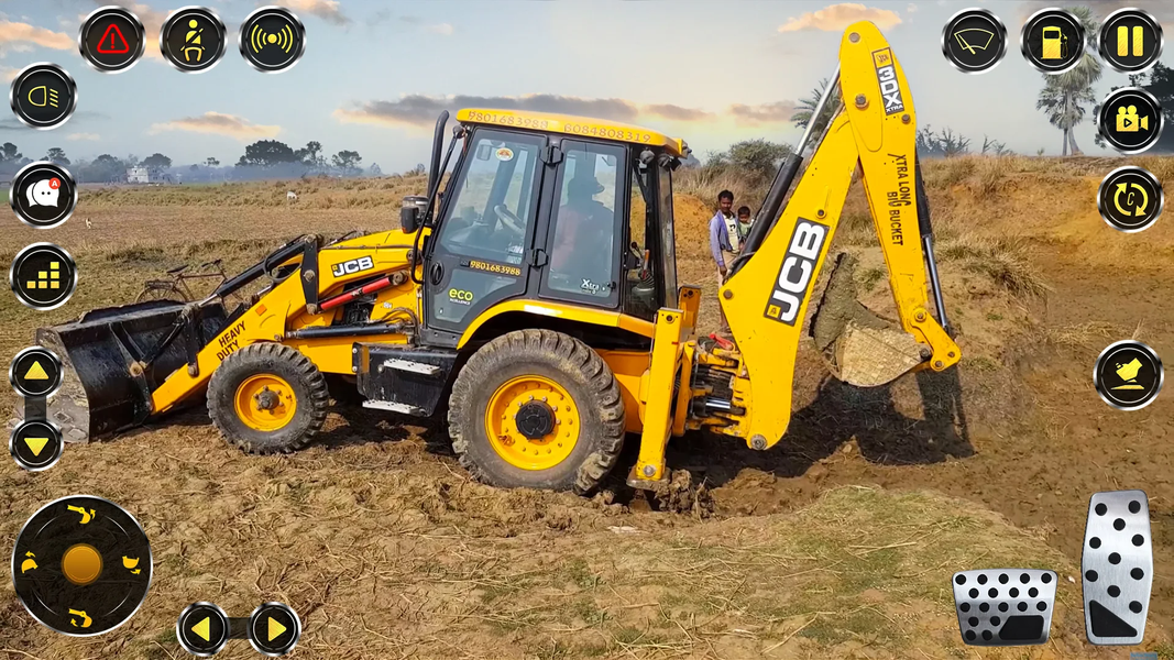 Snow Construction JCB Games ۳D - عکس بازی موبایلی اندروید